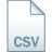CSV Format of Villes d'Italie